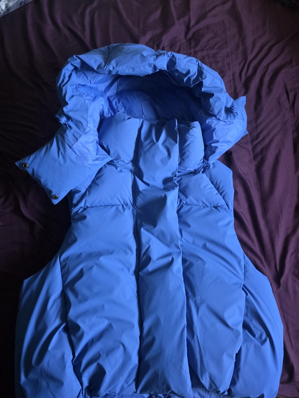KHY Puffer Blue Vest Size Medium